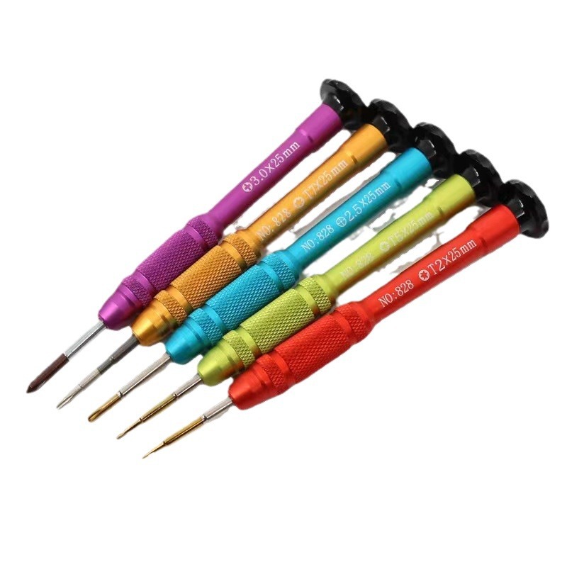 Multi-functional screwdriver, cross-shaped flat-head screwdriver, small household glasses, computer and mobile phone repair tool, screwdriver Item Picture