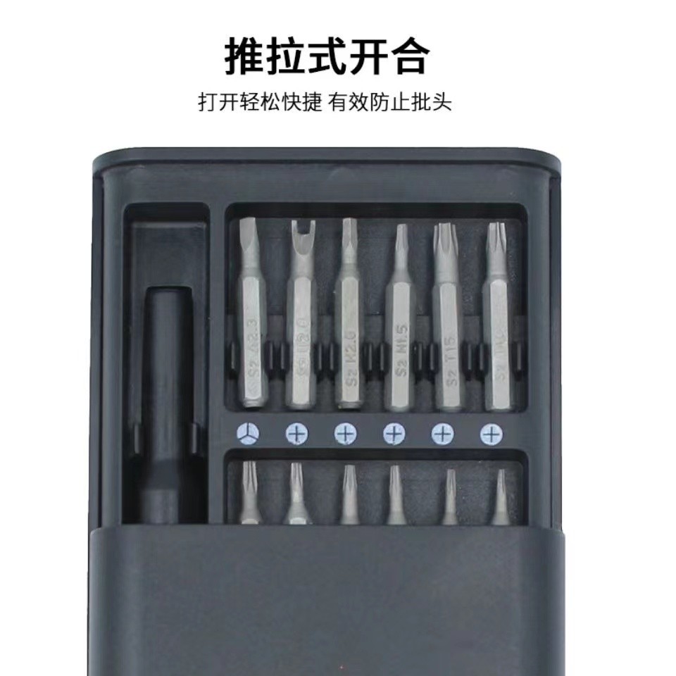 24-in-one precision screwdriver, mobile phone repair and disassembly tool, multi-functional screwdriver set Application Scenario