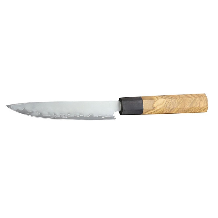 Sanhe Steel 10Cr15MoV chef's knife, 8-inch beef knife, Japanese cuisine cutter, slicing knife, sharp blade, high-carbon kitchen knife Item Picture
