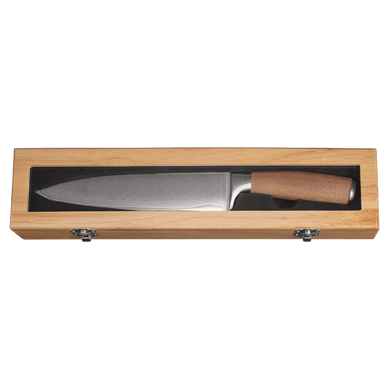 Damascus VG10 Japanese chef's knife, chef's cooking knife, hotel household kitchen knife, sharp and durable knife Application Scenario