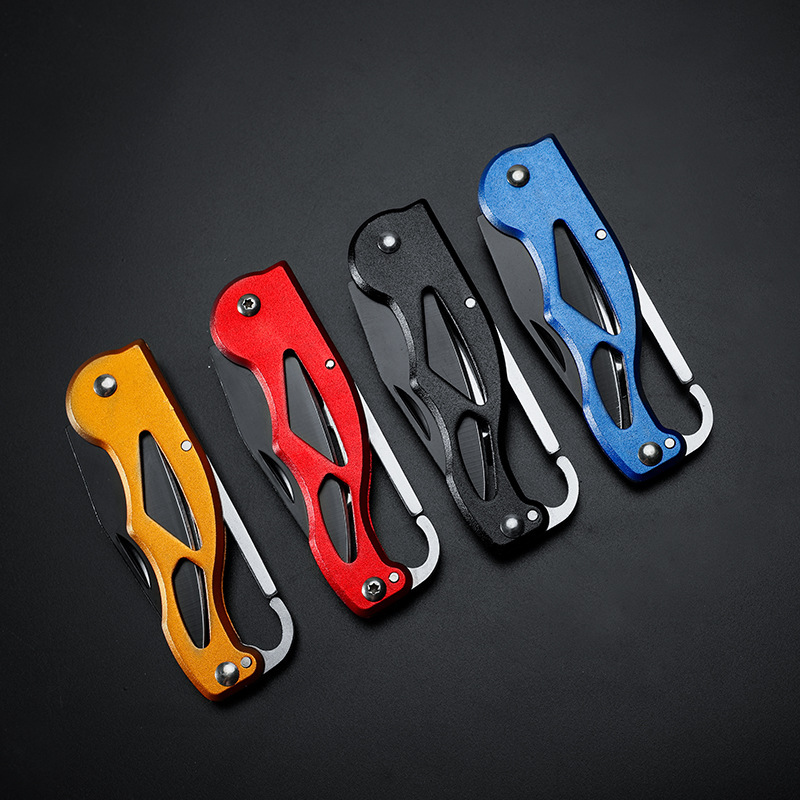 KT Outdoor Portable Knife, multi-functional survival folding knife, Self-defense Mini outdoor knife, gift knife details Picture