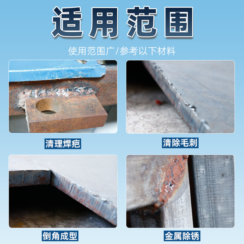 3mm handle single and double groove F-type tungsten steel grinding head, carbide rotary file, arc-shaped round head milling cutter, metal grinding and engraving Specification drawing