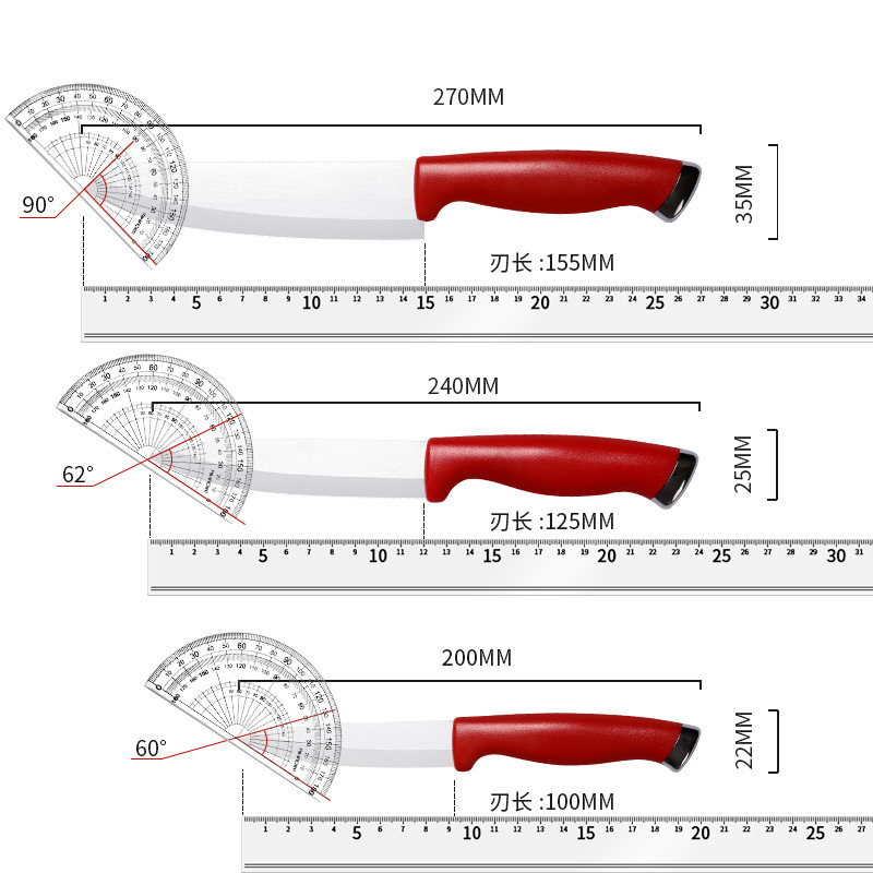 Ceramic fruit knife, household kitchen knife, ceramic kitchen knife, fruit ceramic multi-purpose knife, kitchen knife, meat slice knife Application Scenario