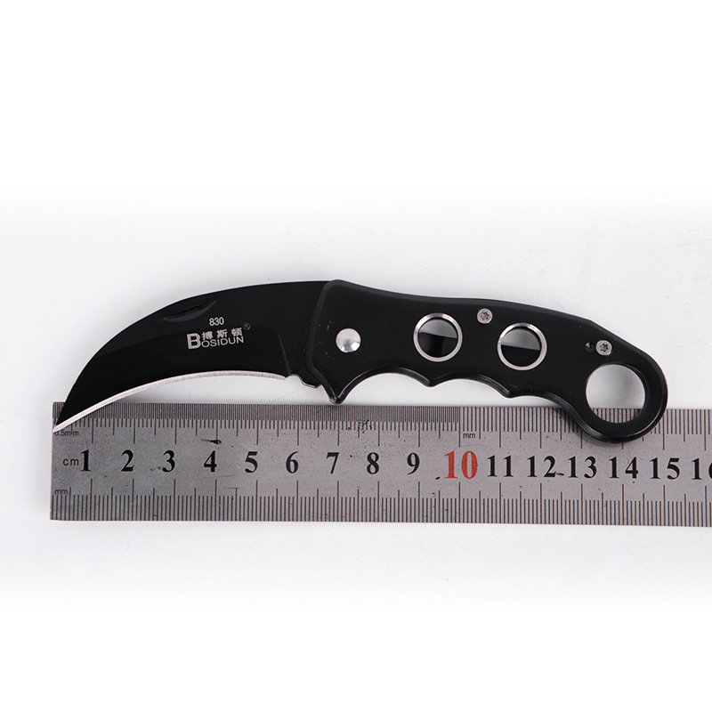 Boston Mini Knife 830 Folding knife Yangjiang Folding Knife Outdoor Survival Tool Multi-functional stainless steel knife details Picture