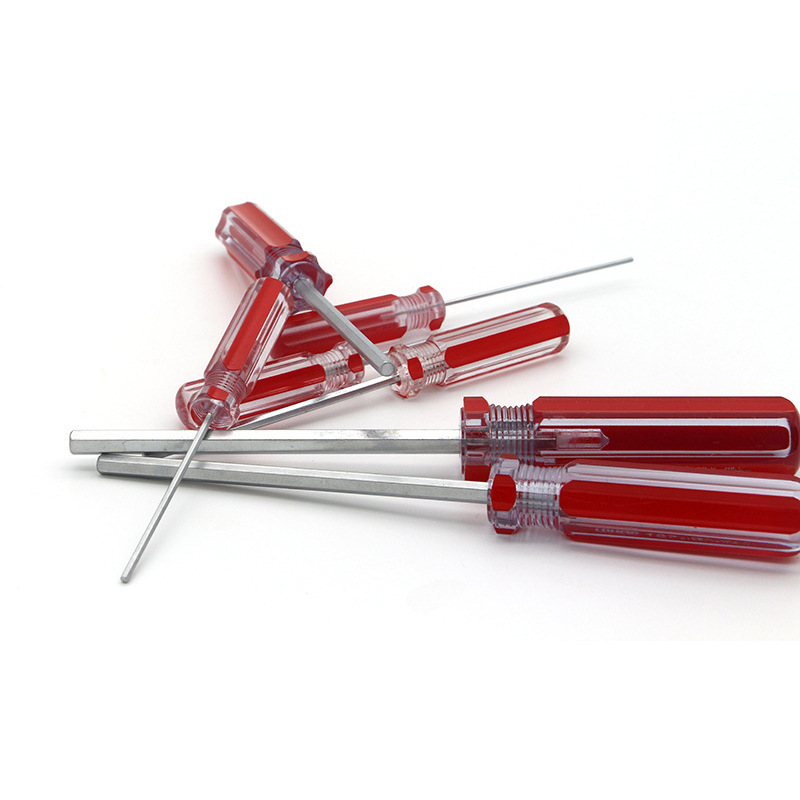 ✅ hex socket screwdriver H1.5 2.0 2.5 3 4 5 6MM flat head screwdriver straight handle hex socket wrench Item Picture