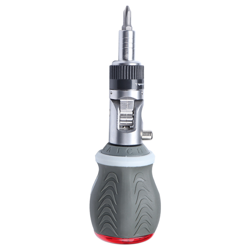 Multi-angle ratchet screwdriver combination set, home repair tool, multi-head cross-head flat-head screwdriver Item Picture