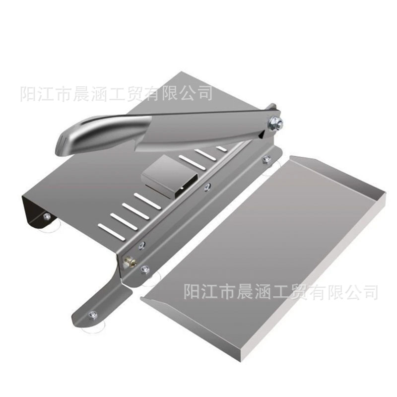 German guillotine knife thickened, household bone and meat cutting, commercial small bone and frozen meat cutting knife for cutting chicken, duck and goose, kitchen bone cutting Item Picture