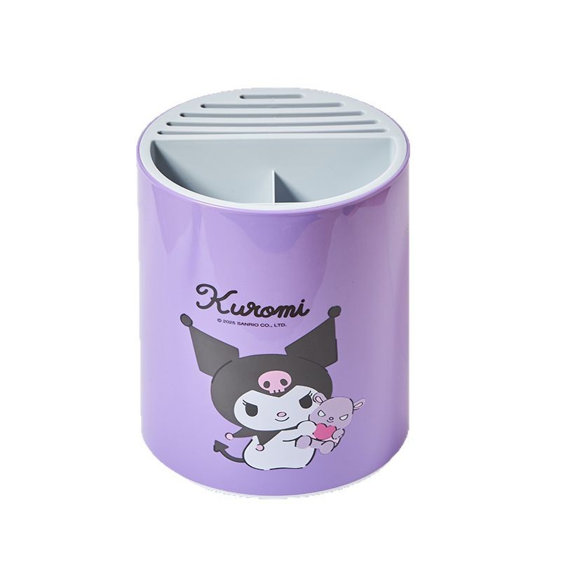 Sanrio official kitchen multi-functional knife rack, large capacity, cartoon high appearance level, kitchen knife storage zoned design Item Picture