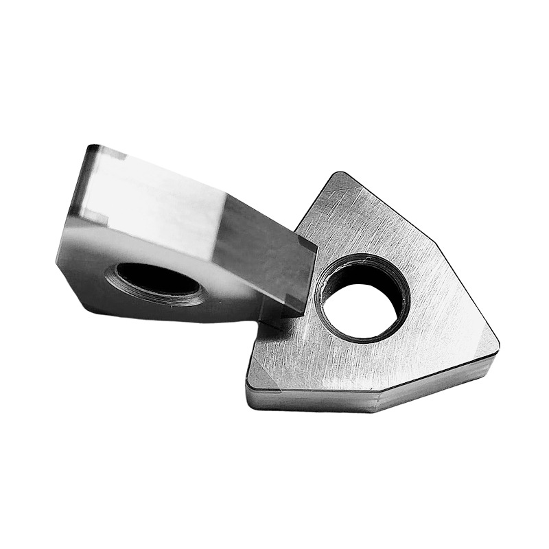 CBN CNC insert WNGN080408-6S quenched gear tool head boron nitride HRC60 turning tool customization Specification drawing