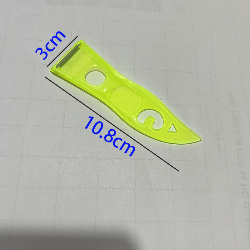 Factory wholesale fruit peelers, fruit peelers, melon and fruit peelers, plastic scrapers, one-yuan store details Picture