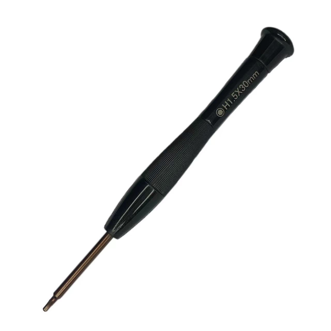 Straight handle H2.0 hex socket screwdriver S2 alloy steel screwdriver tip hardened hexagonal hex socket wrench screwdriver H1.5 Item Picture