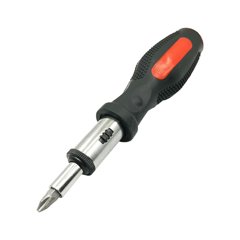 Ratchet screwdriver set, folding multi-functional universal screwdriver set, handle, bidirectional ratchet screwdriver Item Picture