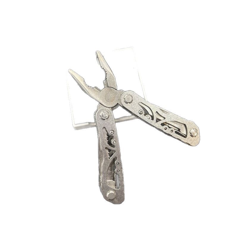 Stainless steel multi-functional tool pliers, folding pliers, outdoor combination tools, multi-purpose pliers, small camping supplies, portable Item Picture