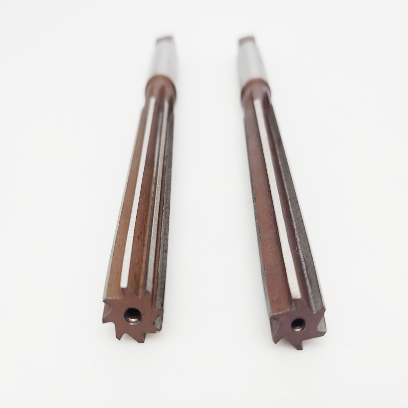 British and American handcrafted reamers, brownish-red 9SiCR straight handle reamers, non-standard 1/8, 1/4, 1/2, 5/8, 3/4 manufacturers details Picture
