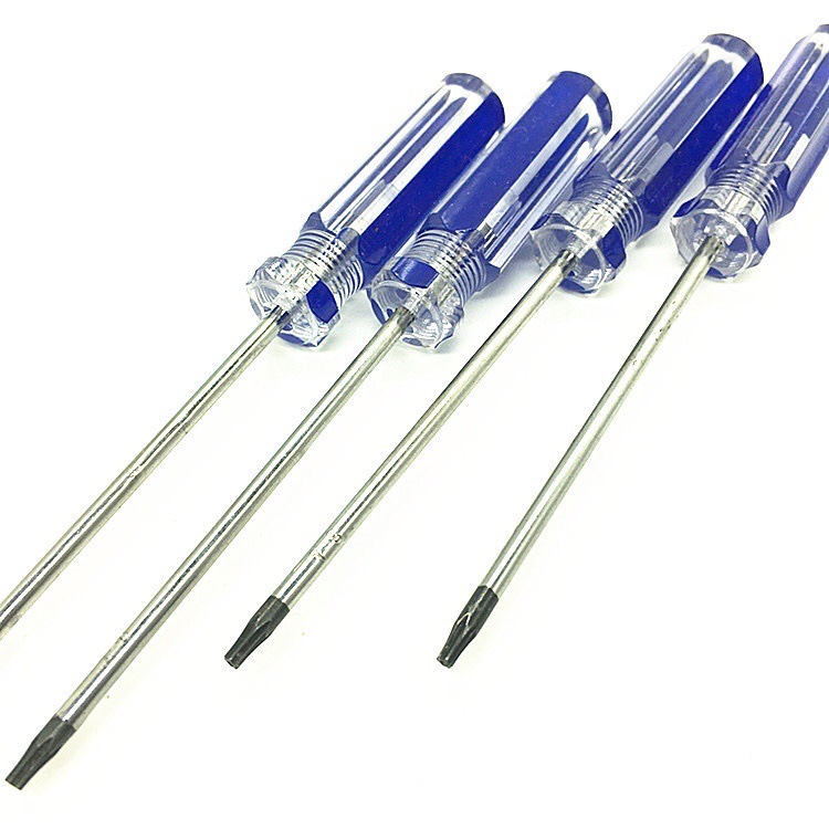 Manual screwdriver, game console disassembly and maintenance tool, plum blossom type T8/T9/T10 screwdriver with holes details Picture