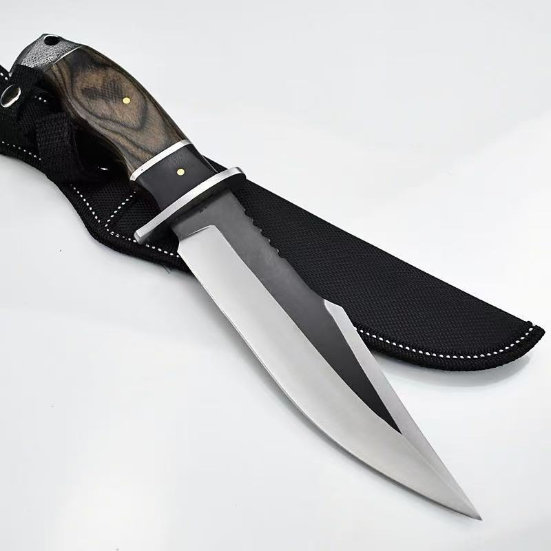 Cross-border sharp multi-purpose fishing and camping knife, household fruit peeler knife, outdoor sharp steak and meat cutting knife Specification drawing