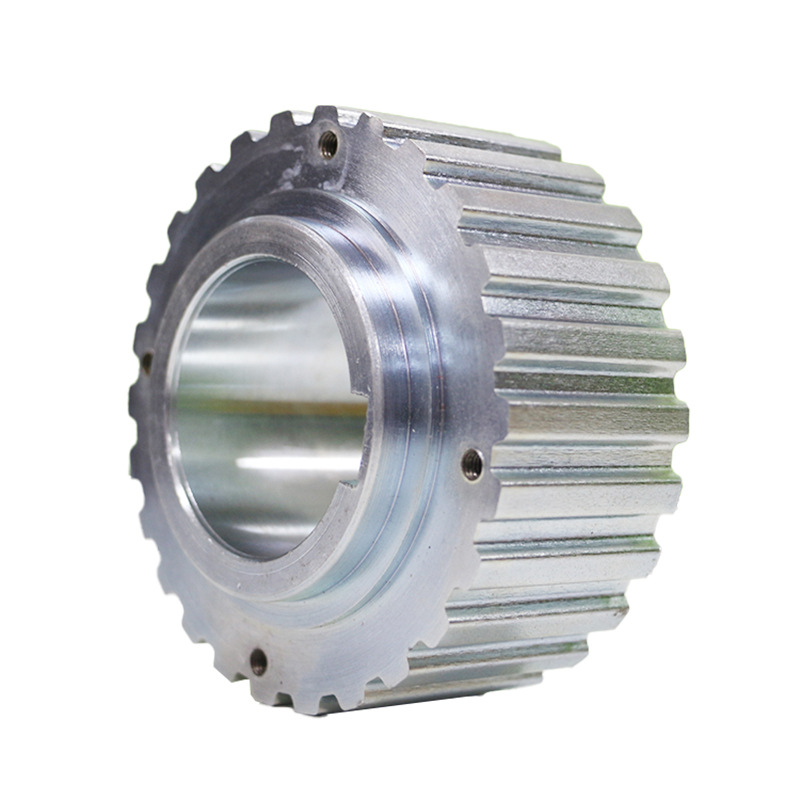 The manufacturer supplies high-precision aluminum alloy synchronous pulleys, 45# steel arc tooth synchronous pulleys, and toothed pulleys Item Picture