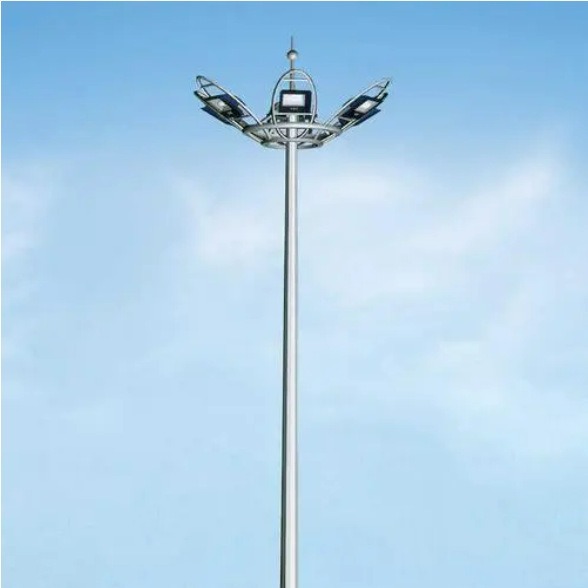High-pole lamp manufacturers supply telescopic 15-50 meter outdoor led street lamps for sports fields, docks, parks and airports Application Scenario