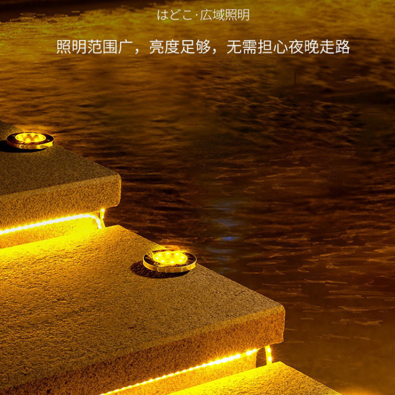 One piece of ground lamp, household outdoor waterproof plug-in guiding light, lawn light, LED courtyard garden decorative landscape light Application Scenario