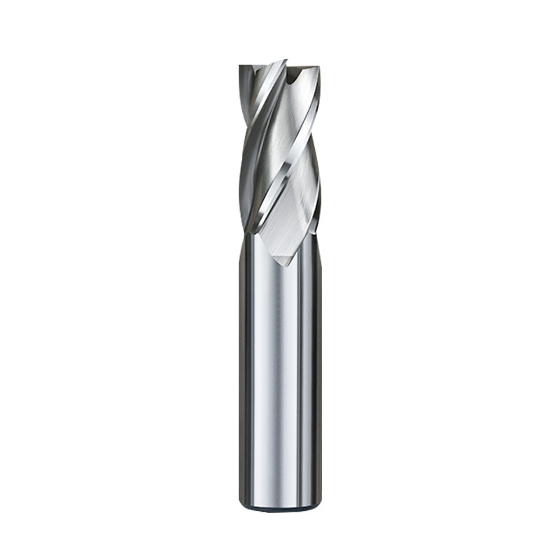 4-edge white steel milling cutter, fully ground high-speed steel extended extra-long two-edge and four-edge end milling cutter for aluminum by Hebei Metallurgical Group, 3-edge washing tool Item Picture