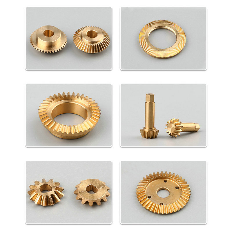 The manufacturer processes non-standard copper bevel gear transmission gears, small module bevel copper gears, and mechanical bevel gears Application Scenario