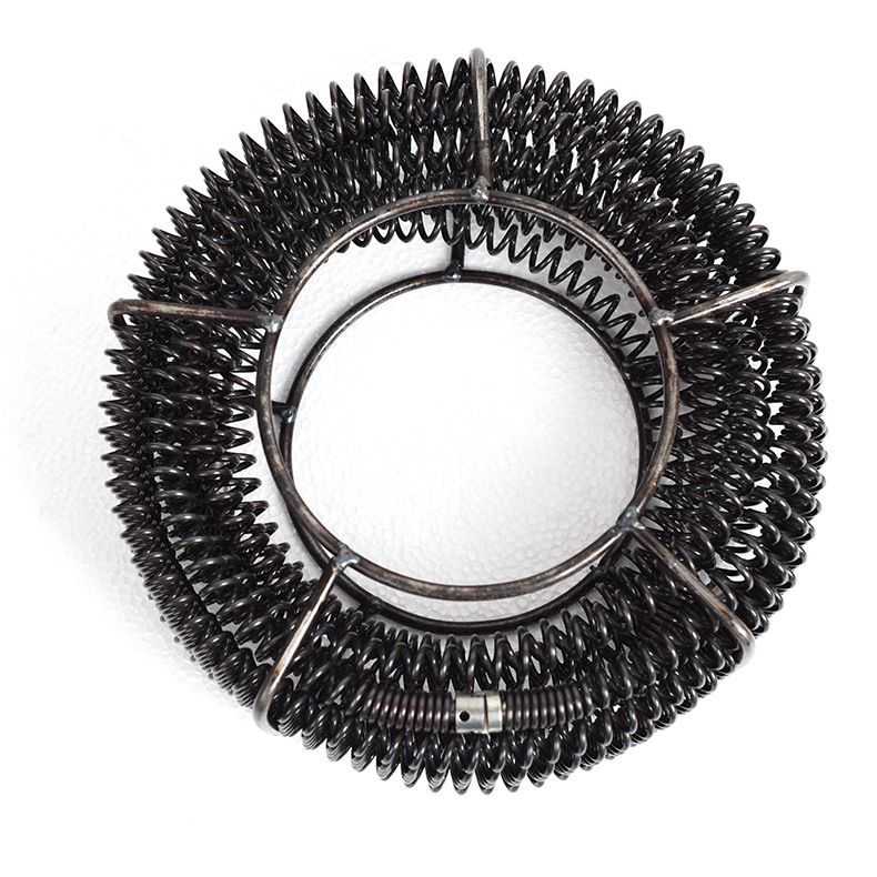 A large quantity of 12-meter pipe unclogging machine spring accessories torsion spring from the manufacturer is in stock Item Picture