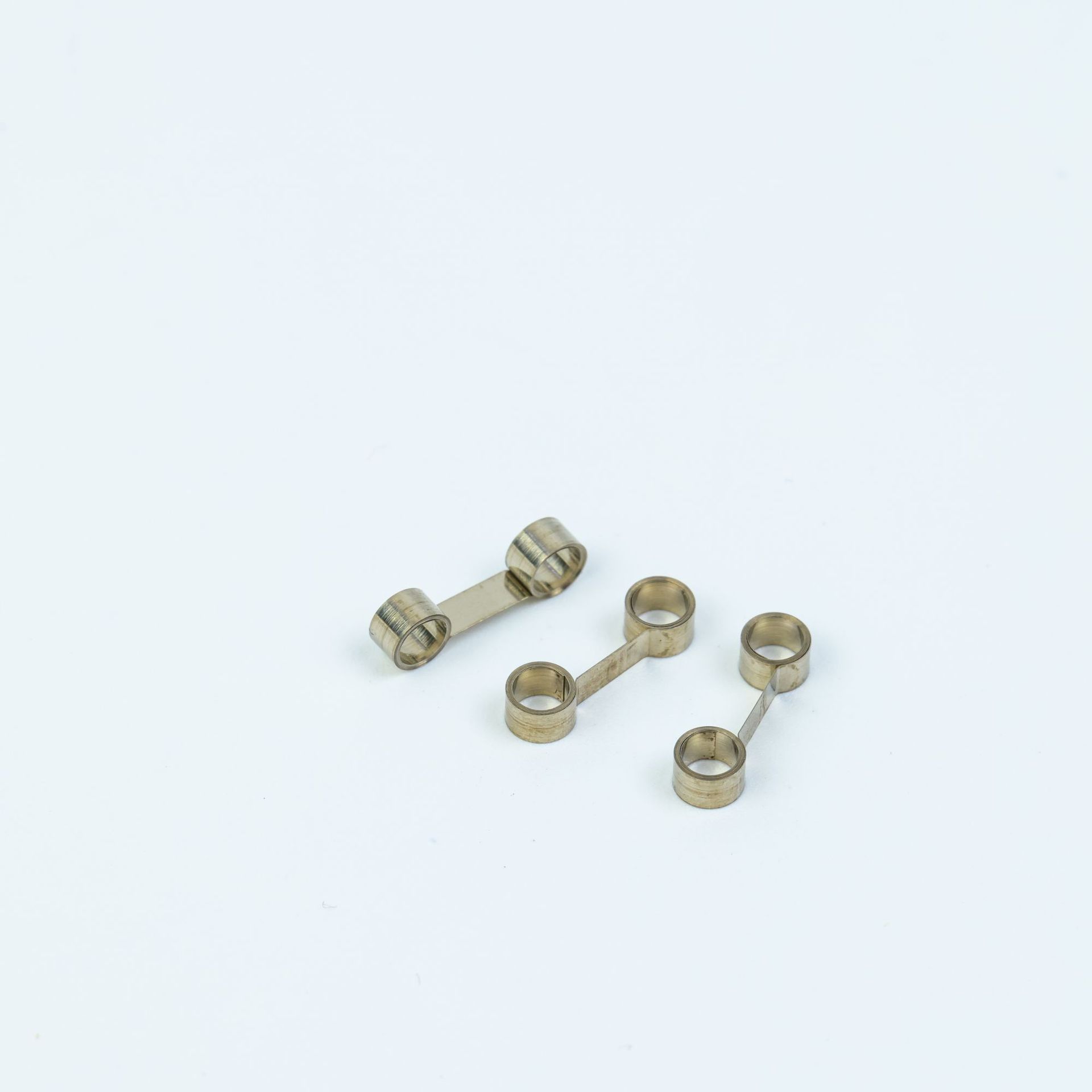 Manufacturer's stainless steel constant force spring TS5 carbon brush spring double-eye spring non-standard special-shaped parts can be customized according to your drawings Specification drawing