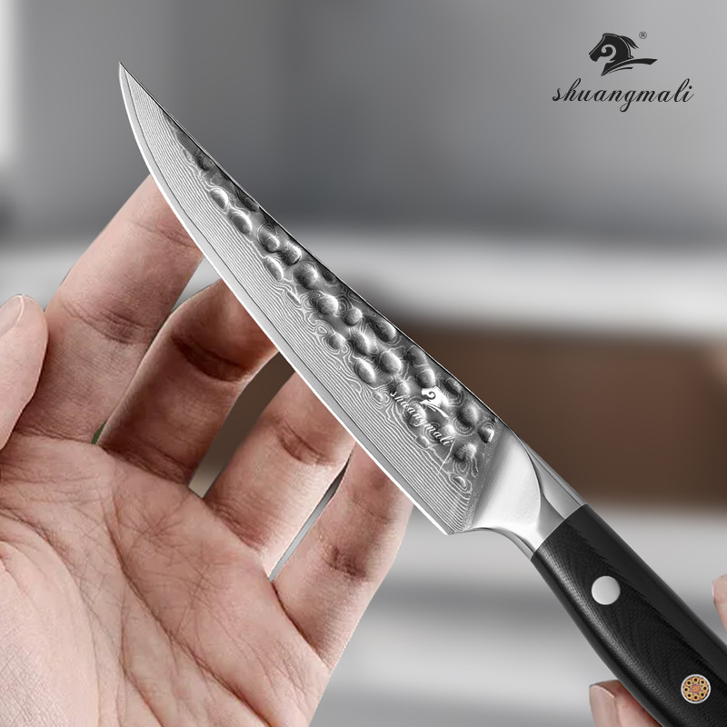 VG10 Damascus Steak Knife, a special knife for Western cuisine steak, cross-border wholesale Application Scenario