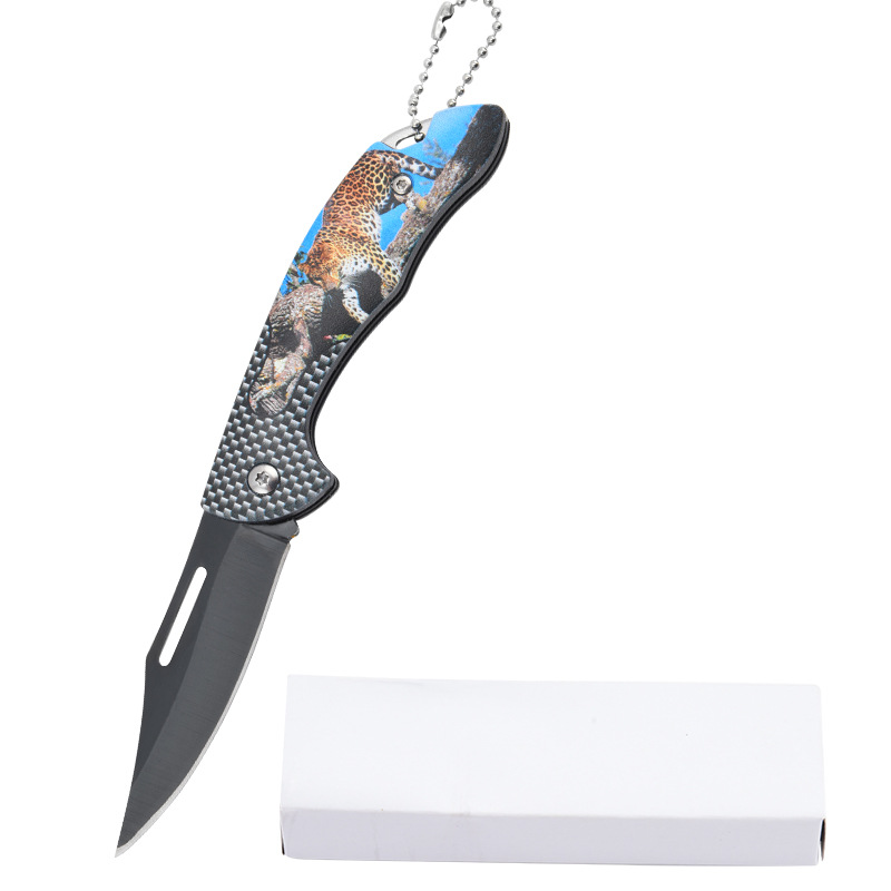 Factory direct sales of stainless steel folding fruit knives, 3D folding knives, small knives, mini pocket knives, and portable outdoor camping knives undefined