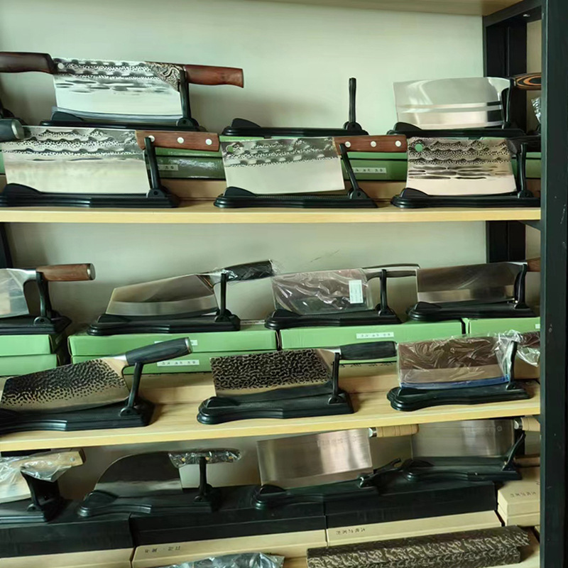 Wholesale kitchen knives in stock, household chopping and cutting dual-purpose knives, kitchen bone chopping knives, slicing knives, 20-yuan model, free-range kitchen knives Specification drawing