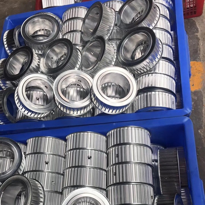 Mask machine synchronous pulleys with L22 teeth, L33 teeth, 5M, 20 teeth, 5M, 22 teeth, 5M, 30 teeth, factory direct sales and customized synchronous belt pulleys details Picture