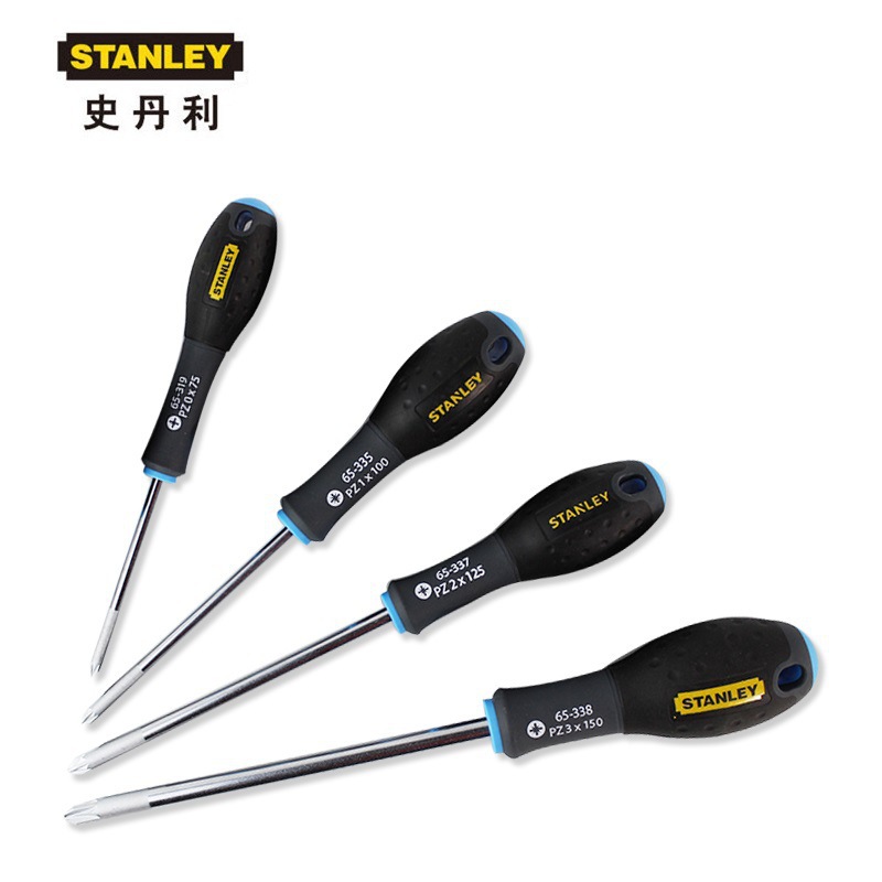 Stanley three-color handle cross-shaped screwdriver PZ0x75mm 65-319-14 details Picture