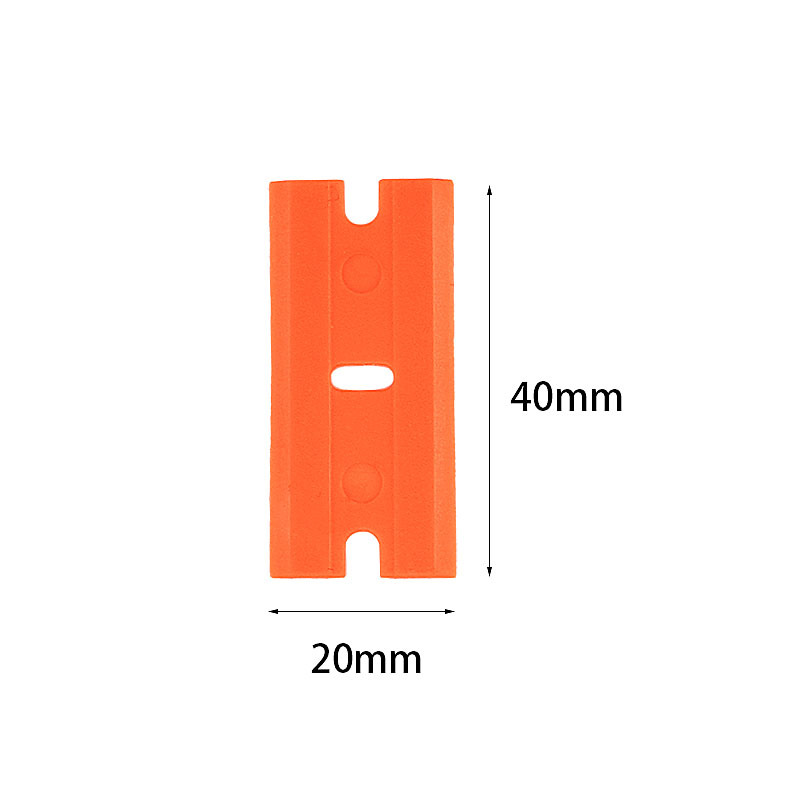Film application tool, glue removal scraper, plastic replacement blade, glass cleaning, plastic blade details Picture