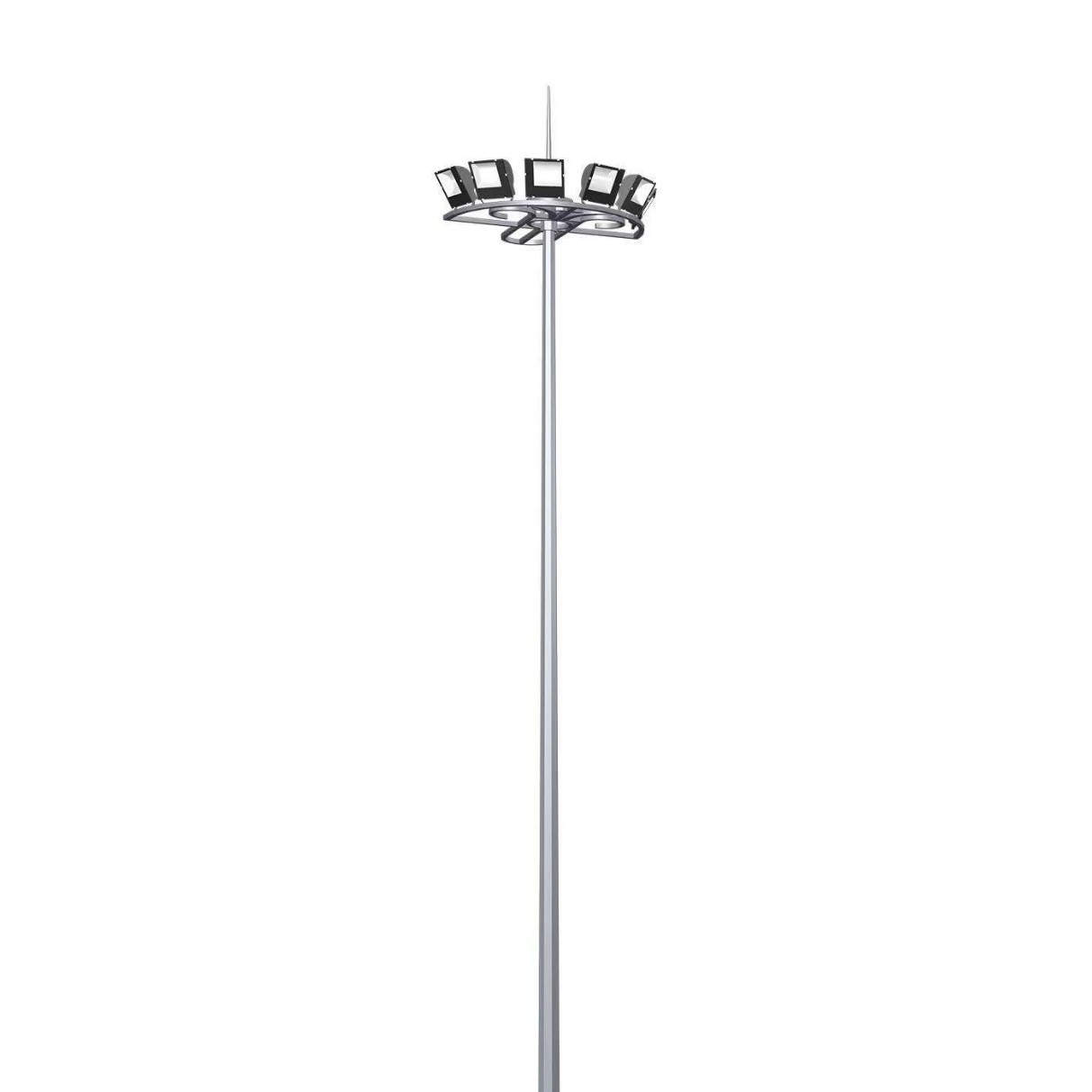 Meihua Lighting, a professional manufacturer of lifting system high mast lights, ladder high mast lights and sports field lights Application Scenario