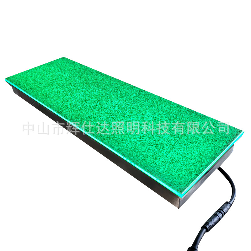 Factory wholesale stock L600*W300*H45MMLED stone-textured luminous wall tile light, community road wall tile light details Picture