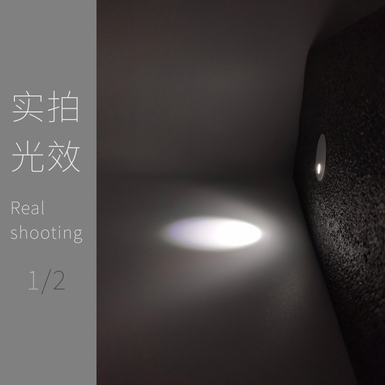 The source factory's waterproof polarized step light, thyristor dimming, anti-glare corner light, has passed the certification and comes with a three-year warranty Application Scenario