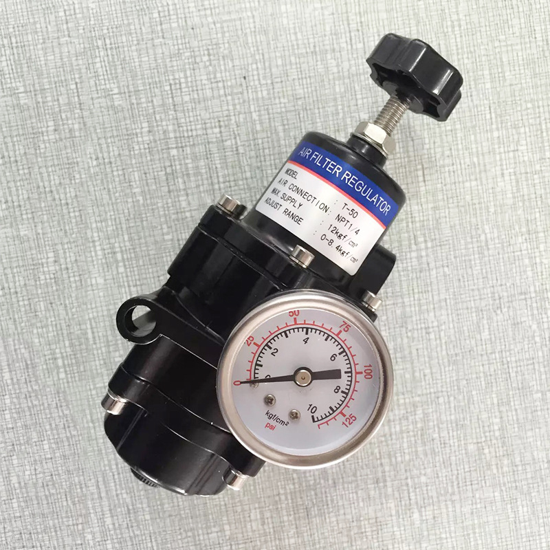 T-50 Air filter pressure reducer high-efficiency filter element assembly airflow control industrial-grade pressure regulating accessories Application Scenario