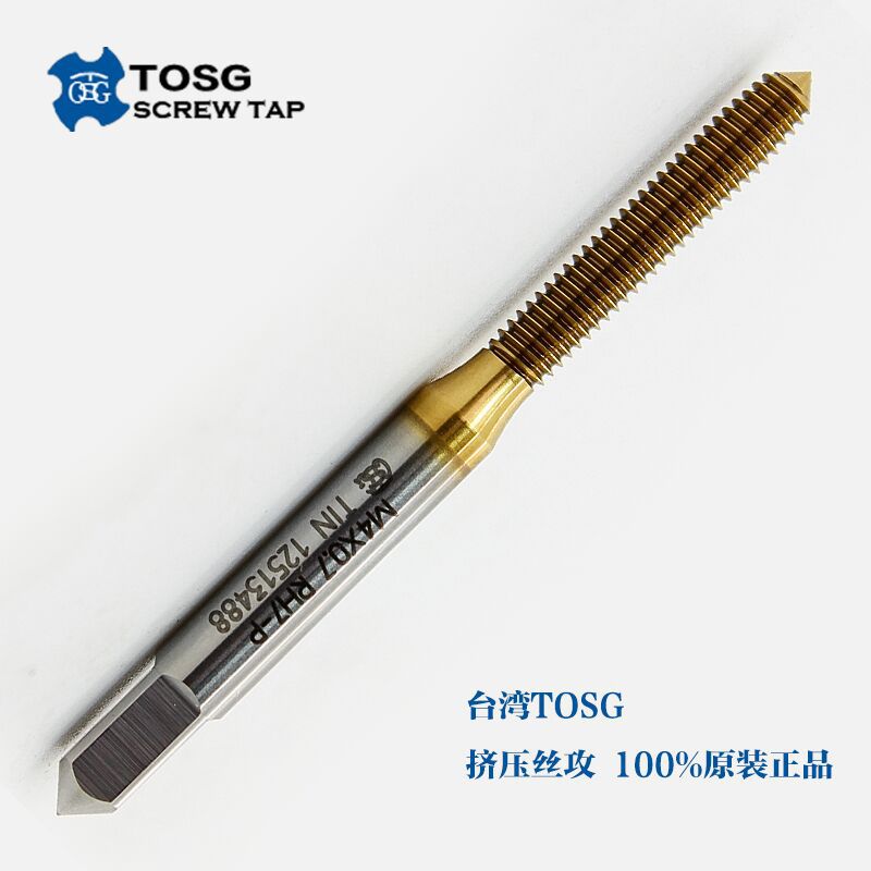 Taiwan Dabao taps TOSG TIN-EXL-NRT titanium-coated tapping pins for high-speed steel machine extrusion taps and taps details Picture