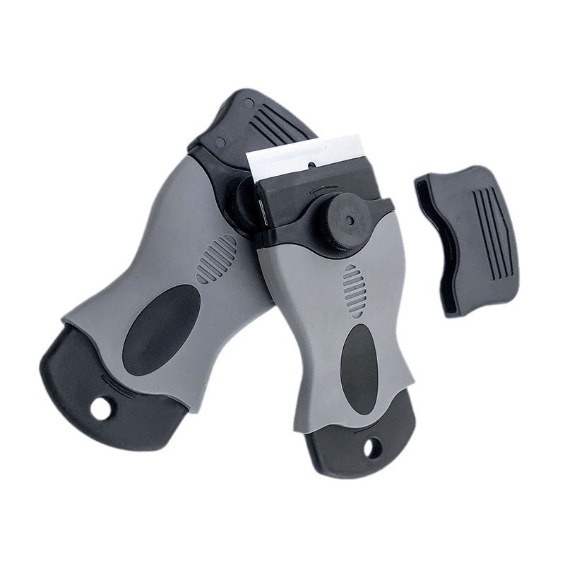 Cleaning shovel, multi-functional double-headed small scraper, extended scraper, glue remover, car film application tool Item Picture