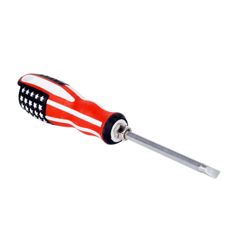 Magnetic detachable screwdriver, flat-head dual-purpose screwdriver, multi-functional screwdriver, cross-head screwdriver Item Picture