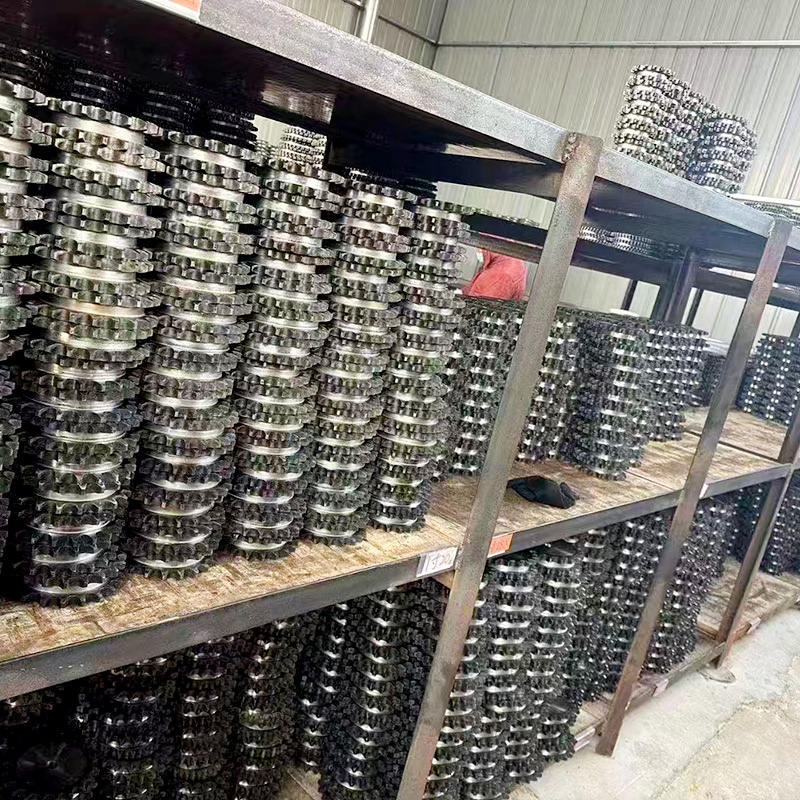 Single and double row mechanical transmission sprockets, industrial sprockets, 45 steel industrial sprockets, sprocket transmission accessories details Picture