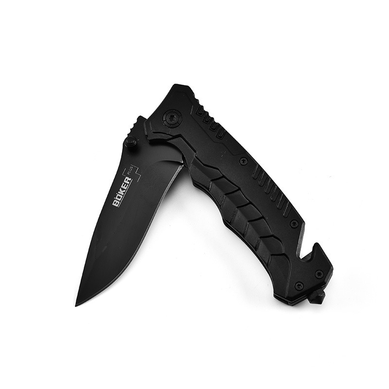 Factory direct sales of outdoor folding knives, camping multi-functional knives, portable high-hardness folding knives, and wilderness survival knives details Picture