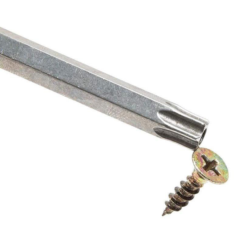 Hexagonal handle hollow with holes of 50mm,75mm and 100mm for plum blossom bits, combined with magnetic Application Scenario