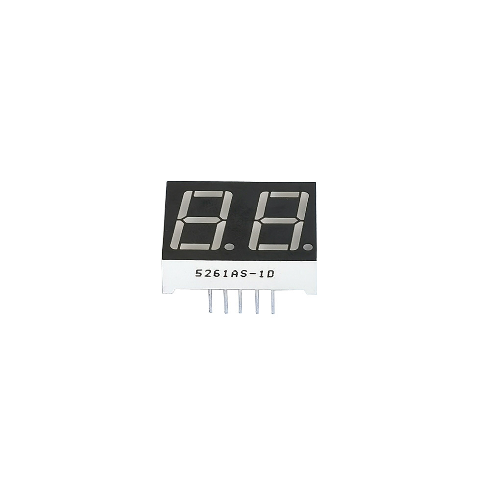 0.56-inch two-position high-brightness red light digital tube, two-position led digital display tube, two-position led digital screen Item Picture