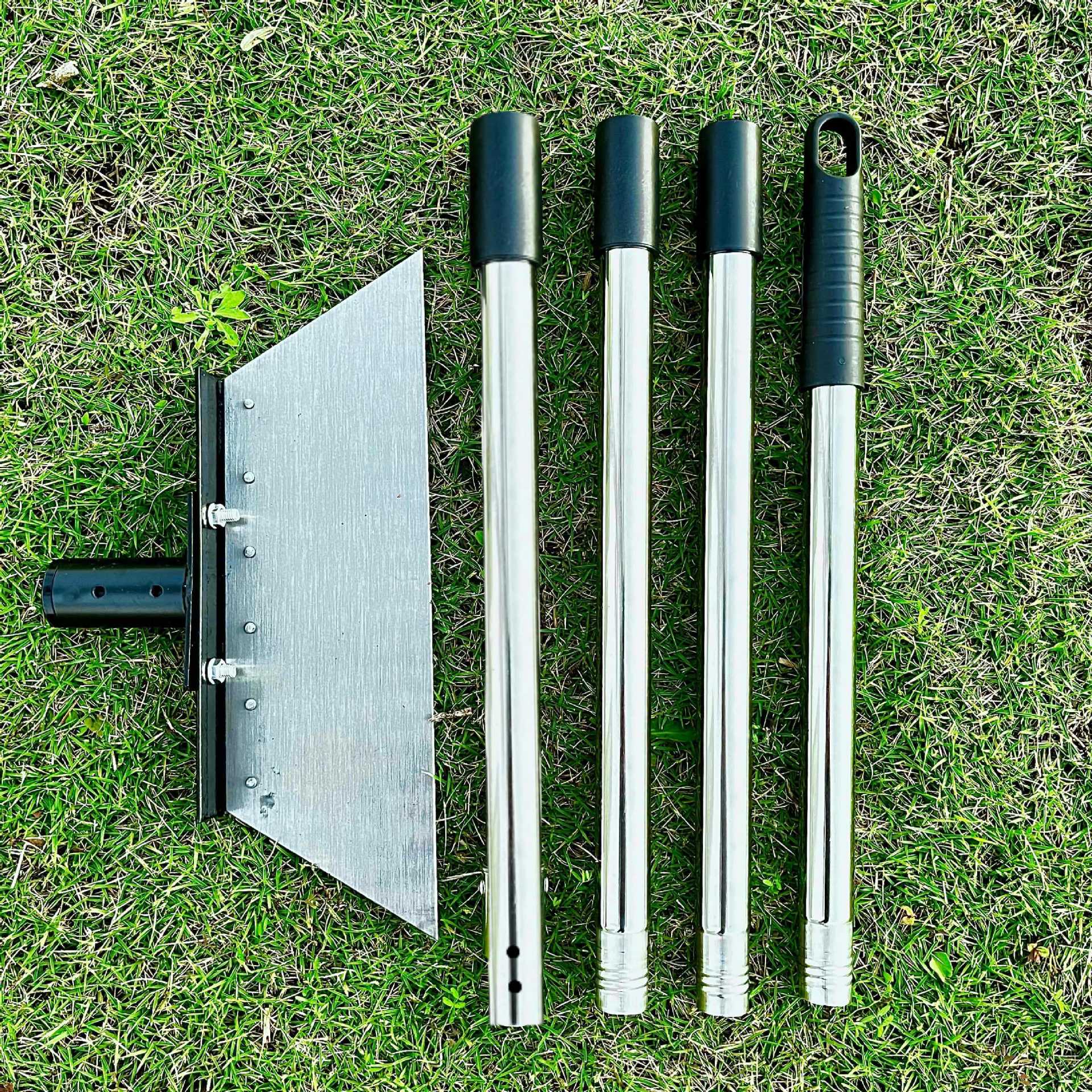 Cross-border snow push shovel, all-steel thickened ice shovel, breeding cleaning shovel, ground shovel, agricultural manure shovel, garden weeding shovel undefined