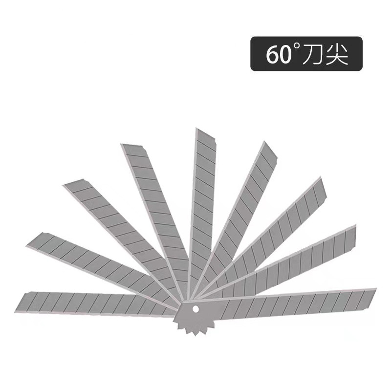 9mm, 30-degree sharp Angle, 60-degree flat Angle small art tool blade, special small blade for car film application, engraving blade undefined