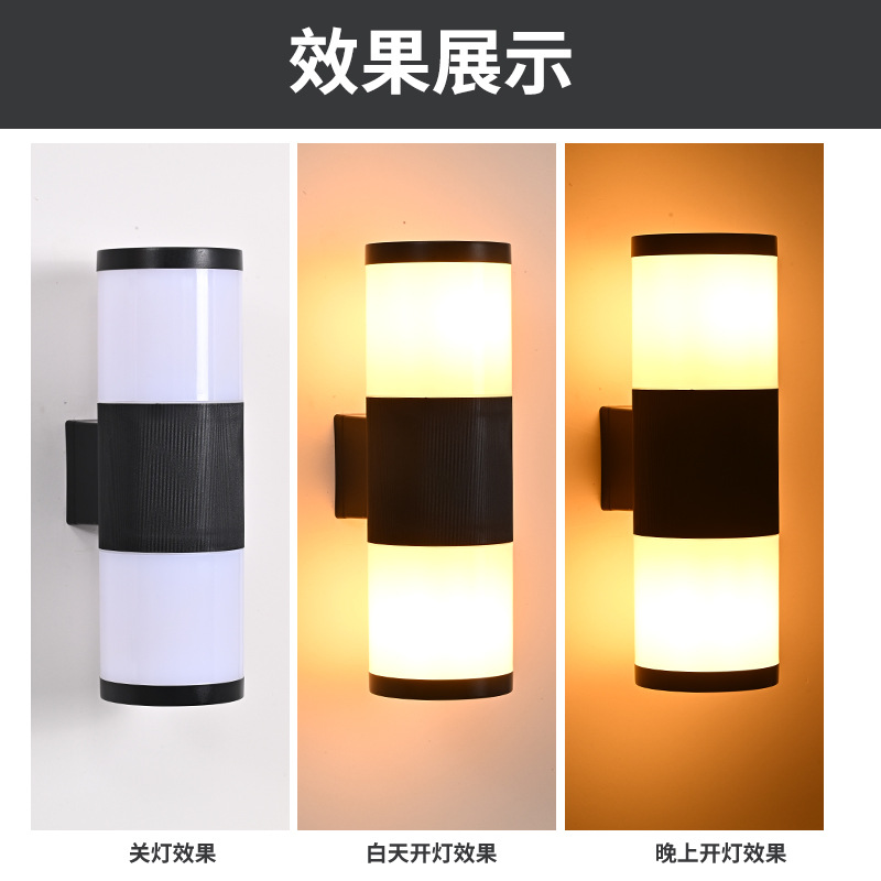 MAO Guang outdoor wall lamps, waterproof courtyard villa lighting lamps, terrace balcony wall lamps, entrance door outdoor wall lamps details Picture
