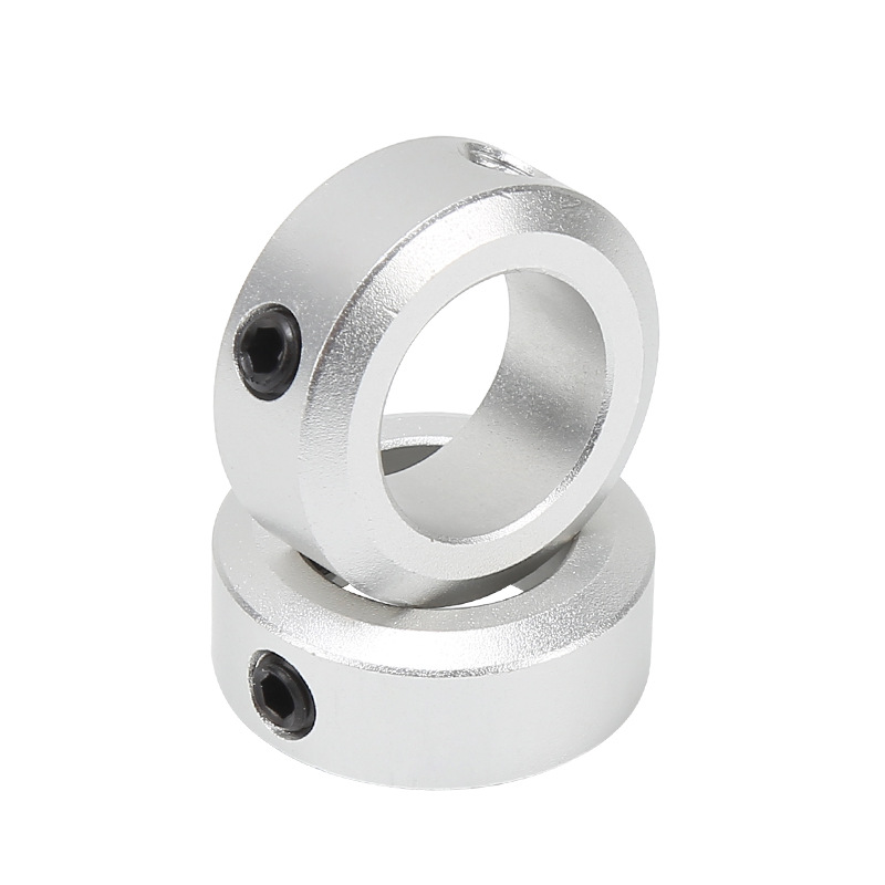 Aluminum alloy boss fixed ring, optical shaft step limit ring, bearing lock retaining ring, positioning thrust ring, fixed ring Item Picture