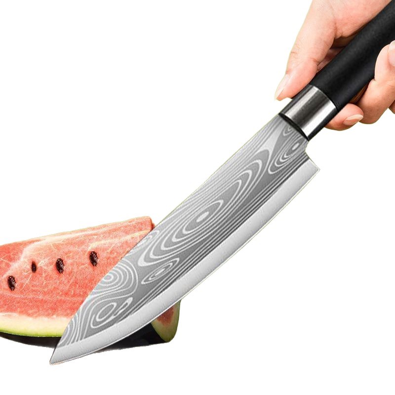 304 stainless steel lemon milk tea shop slicer, commercial tomato slicer, household fruit splitting knife Item Picture