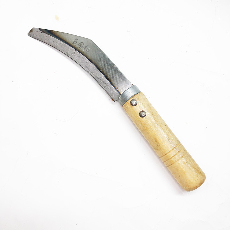 Pineapple knife processing special knife, banana knife, multi-functional small curved knife, kitchen knife, peeler knife, Linyi two-yuan store supply details Picture